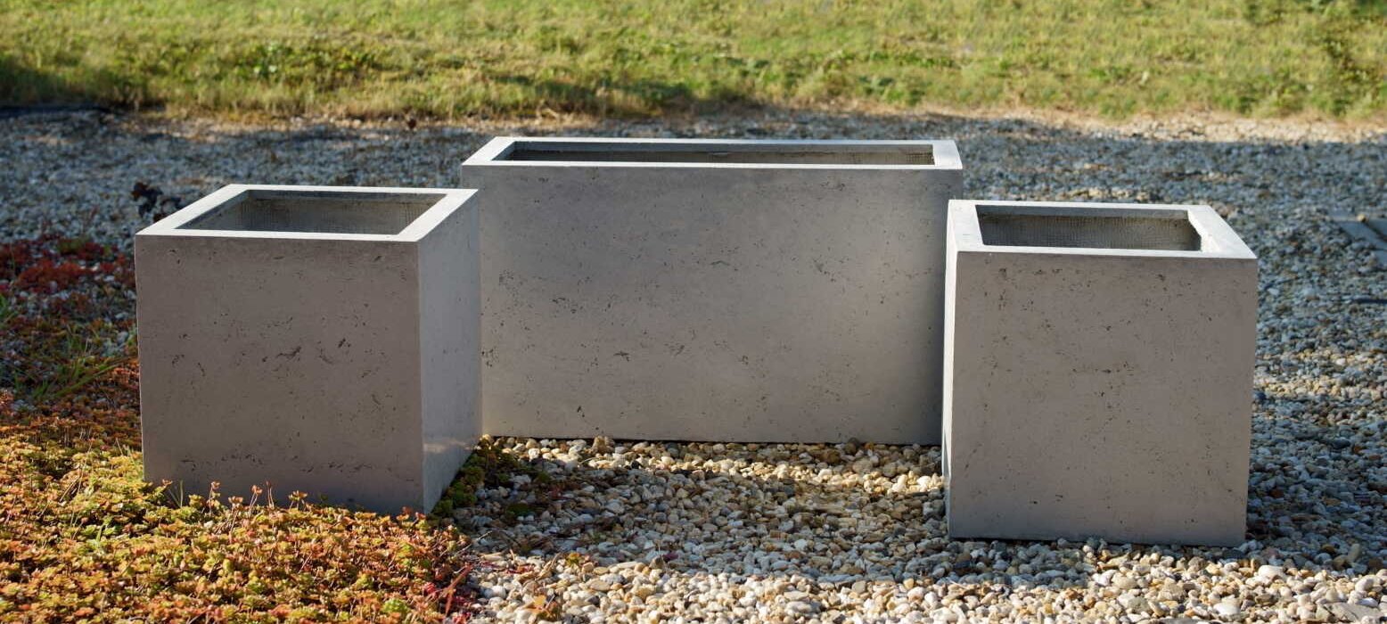 Mrozoodporna donica ogrodowa innoVal – beton architektoniczny najwyższej jakości